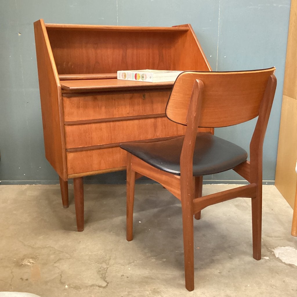 secretaire, Bureau, secreatire, teak furniture, Danish furniture, Gebruikt, Ophalen of Verzenden, X