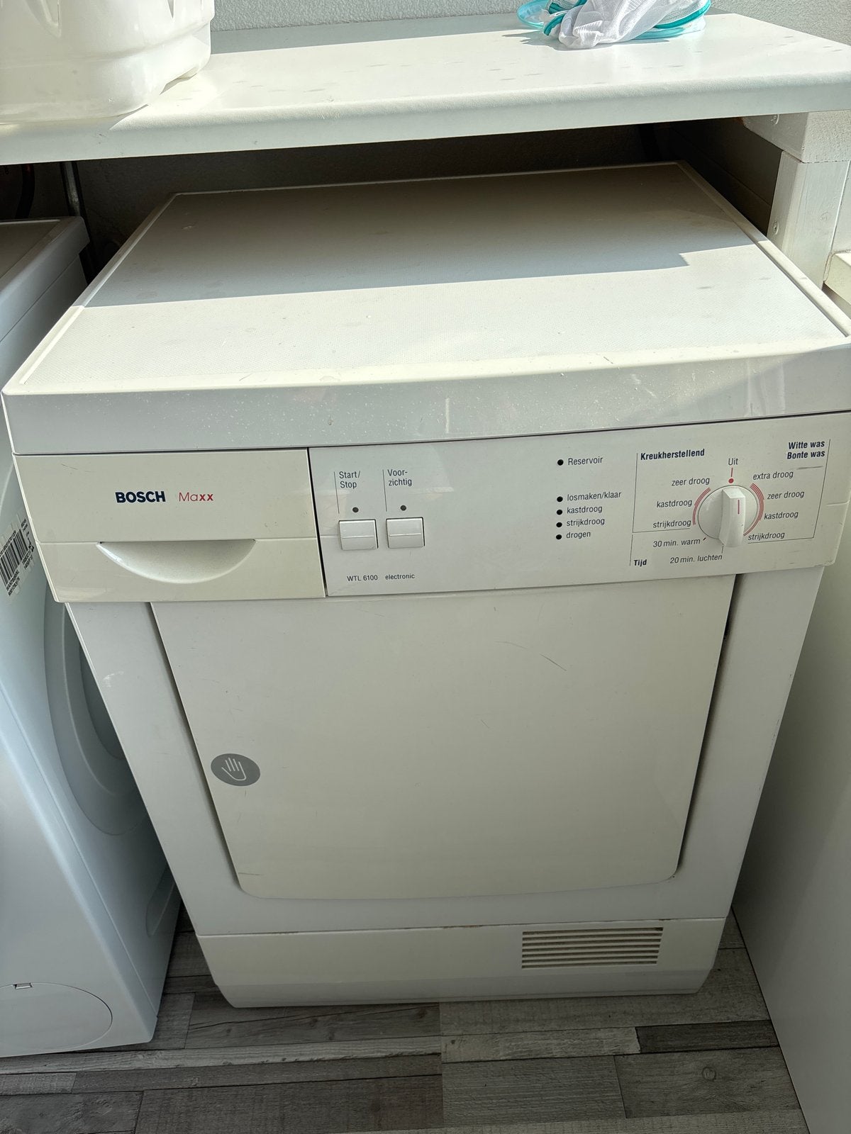 Bosch Maxx WTL6100NL Luchtafvoer Wasdroger, Ophalen, Gebruikt, Voorlader, Luchtafvoer