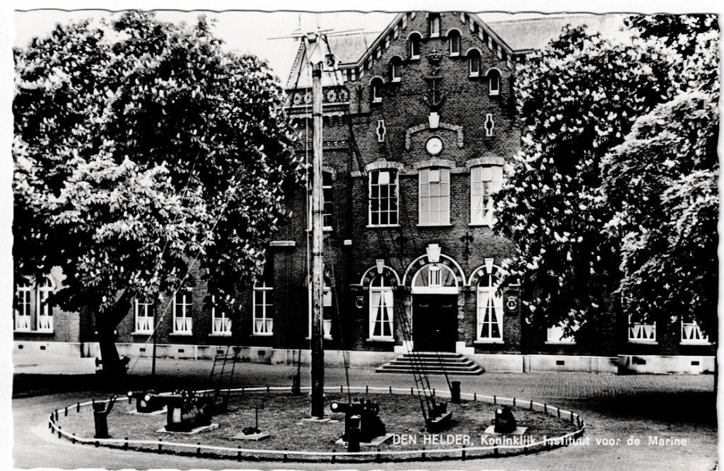 Den Helder. Fotokaart Koninklijk Instituut voor de Marine., Ophalen of Verzenden, 1920 tot 1940, Ongelopen, Noord-Holland