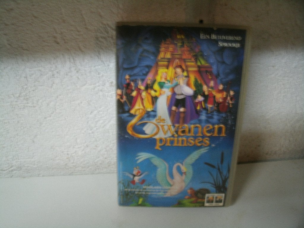 vhs 71a zwanen prinses, Cd's en Dvd's, VHS | Kinderen en Jeugd, Alle leeftijden, Ophalen of Verzenden, Zo goed als nieuw