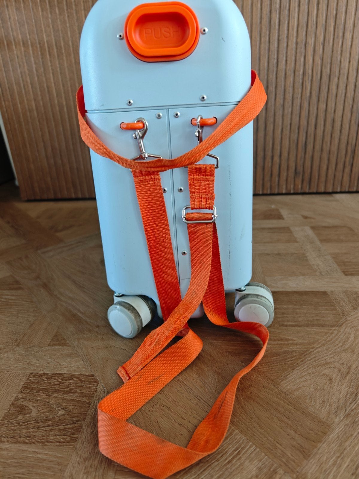 JetKids by Stokke BedBox - Blauw (Gebruikt), Ophalen of Verzenden, Gebruikt