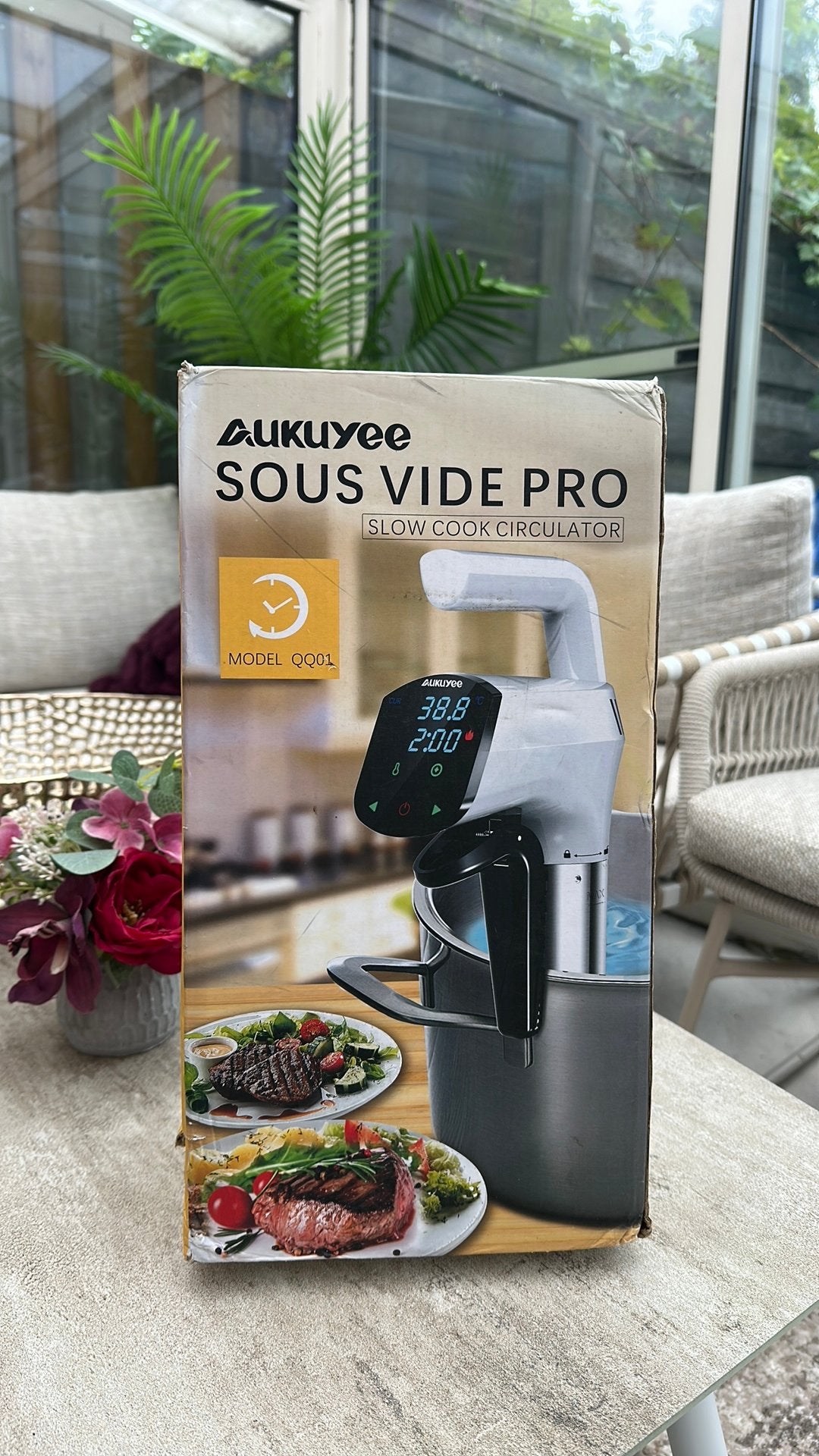 Laukuyee Sous Vide Pro QQ01, Ophalen of Verzenden, Zo goed als nieuw, 3 snelheden of meer