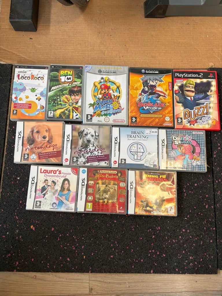 Psp , nintendo ds, gamecube spellen, games, spel, computer, 1 speler, Verzenden, Zo goed als nieuw, Vanaf 3 jaar