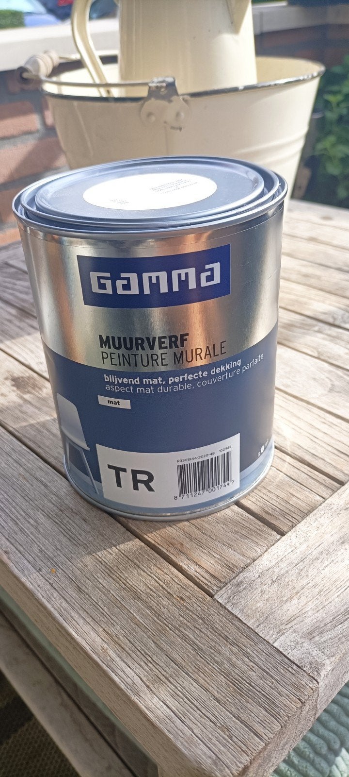 Gamma Muurverf Mat - TR, Ophalen, Nieuw