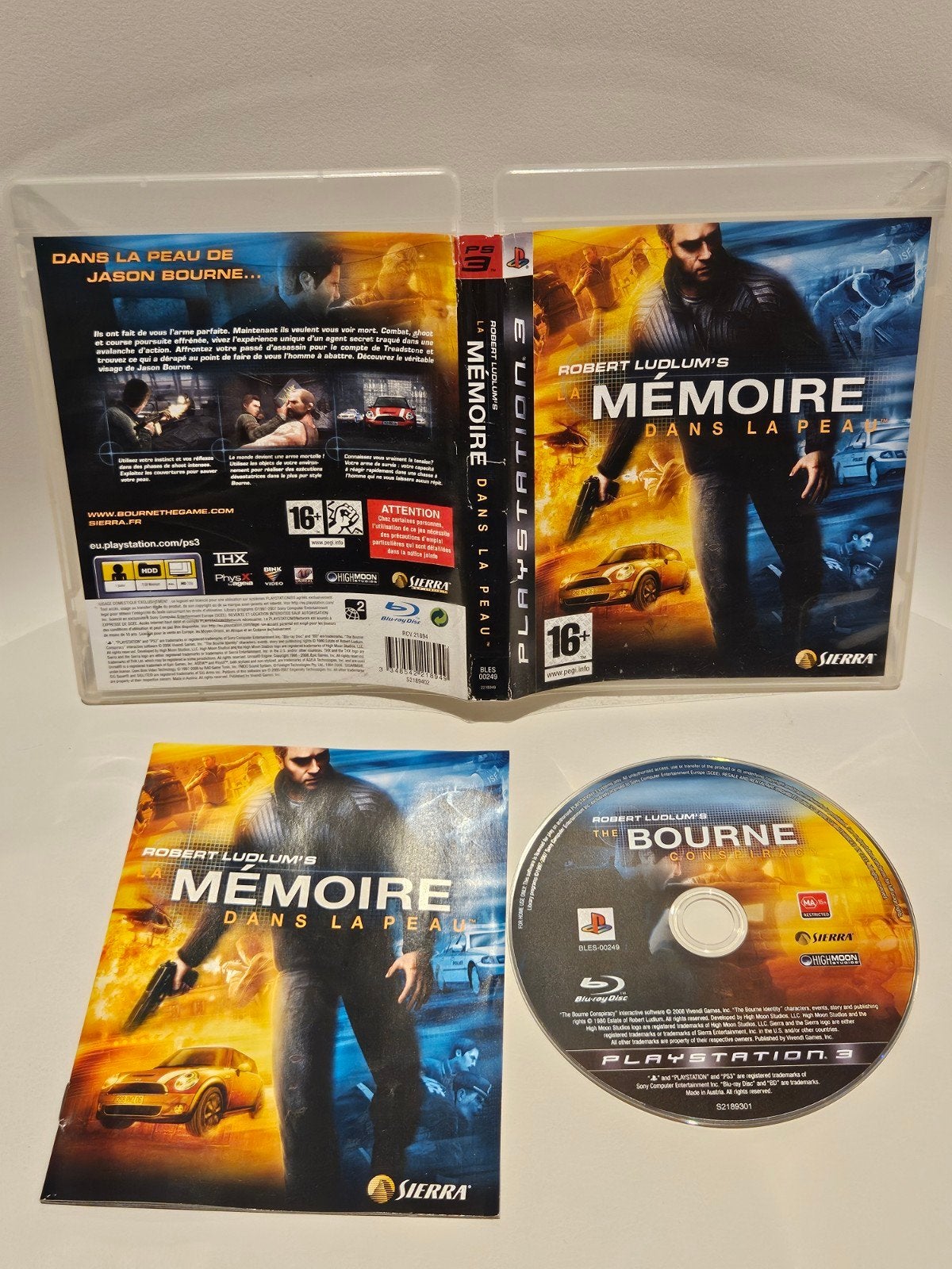 The Bourne Conspiracy PS3, 1 speler, Ophalen of Verzenden, Zo goed als nieuw, Vanaf 18 jaar