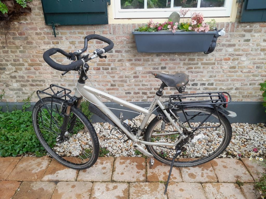 Dames tracking fiets van Gazelle, Ophalen, Gebruikt, Gazelle, Versnellingen