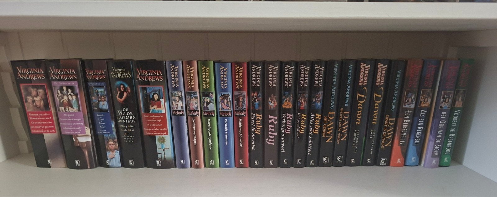 Virginia Andrews – Complete collectie | Meerdere complete se, Boeken, Ophalen, Gelezen, Virginia C. Andrews