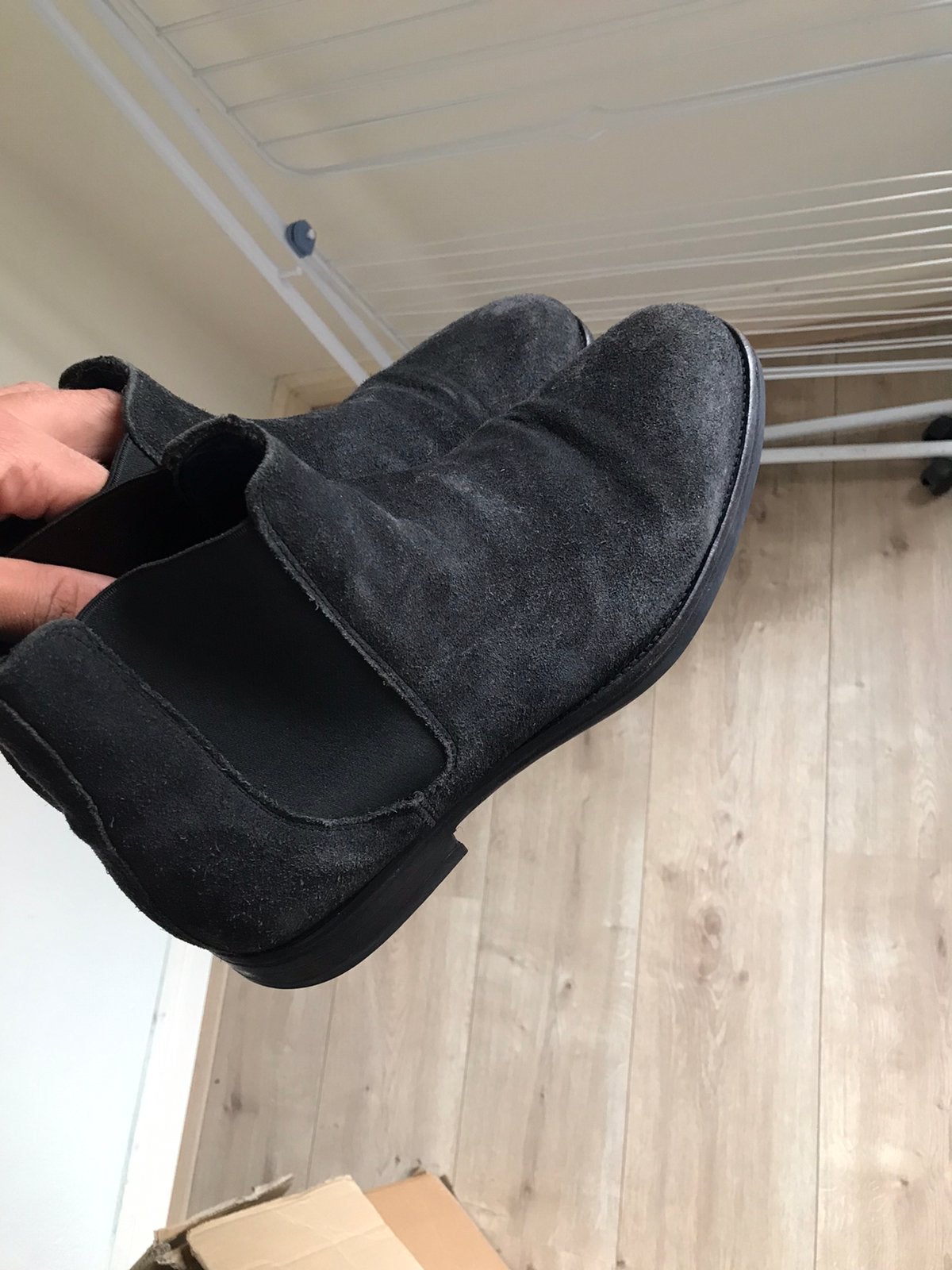 Vibram chelsea 43 9 geen oger klassiek suede boss, Ophalen of Verzenden
