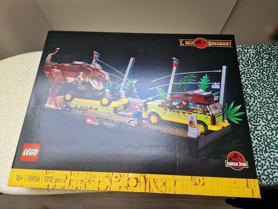 lego 76956 jurassic park t-rex breakout, Ophalen of Verzenden, Nieuw