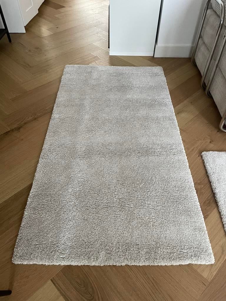 Ikea ecru STOENSE 80x150, Ophalen, Zo goed als nieuw, Rechthoekig, 50 tot 100 cm
