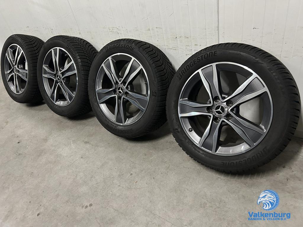 8mm! Originele Mercedes C-klasse W205 17 inch antraciete vel