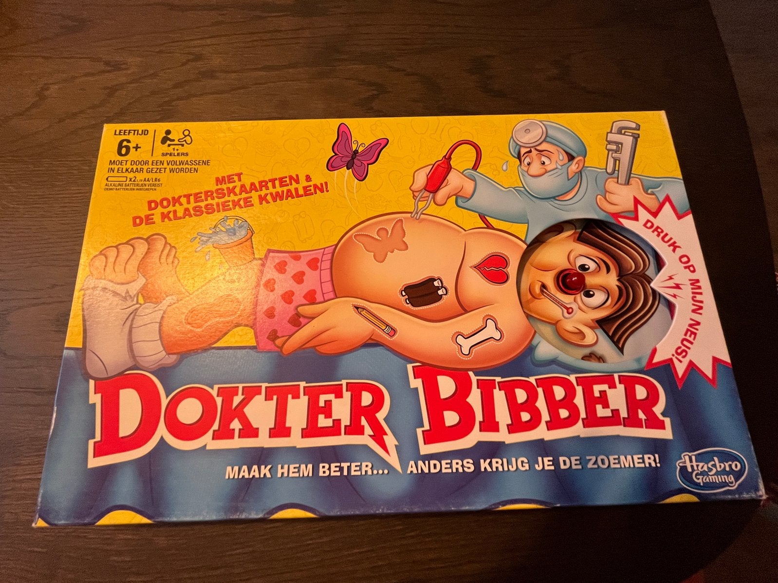 Dokter Bibber spel - Klassieke kwalen, Een of twee spelers, Ophalen of Verzenden, Zo goed als nieuw