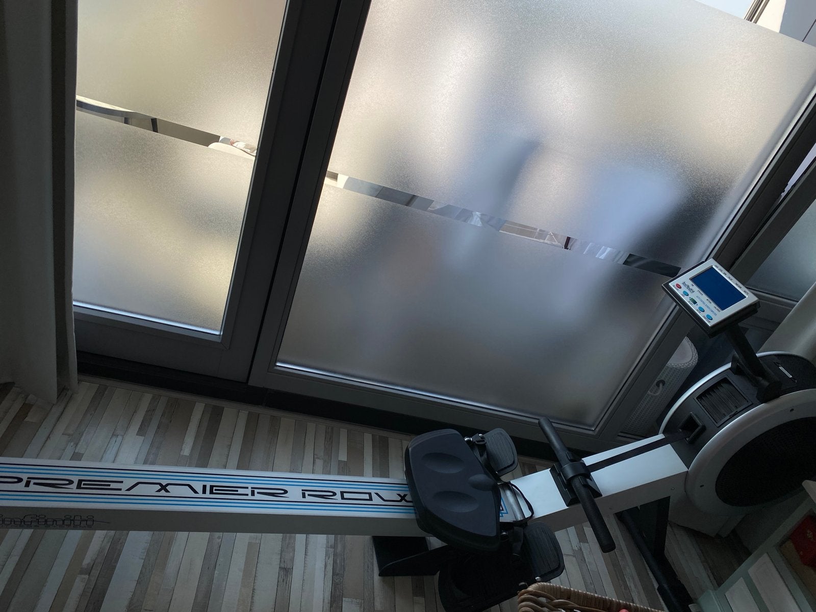 Degelijke Premier Row Roeitrainer - in zeer goede staat, Sport en Fitness, Fitnessapparatuur, Ophalen, Armen, Zo goed als nieuw