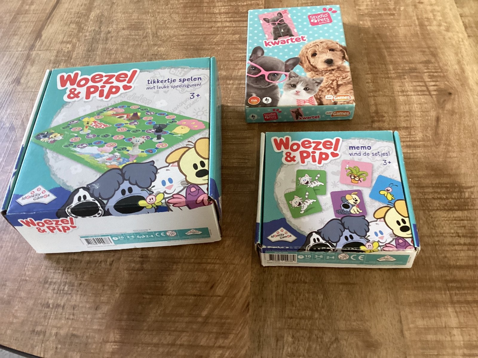Spelletjes vanaf 3 jaar Woezel en Pip, Ophalen, Zo goed als nieuw