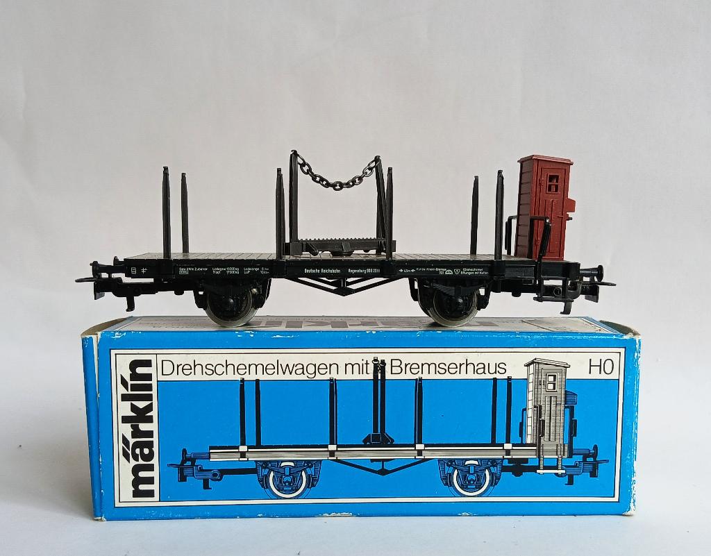Märklin 4697 DRG Draaischemelwagon, Ophalen, Wisselstroom, Wagon, Zo goed als nieuw