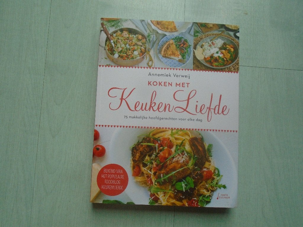 koken met keukenliefde, annemiek verweij, Ophalen of Verzenden, Zo goed als nieuw, Annemiek Verweij, Azië en Oosters