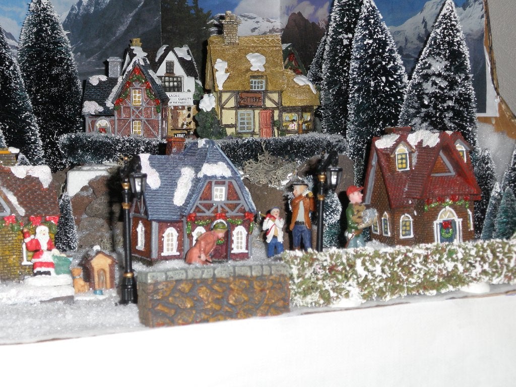 Kerstdorp, Ophalen, Gebruikt
