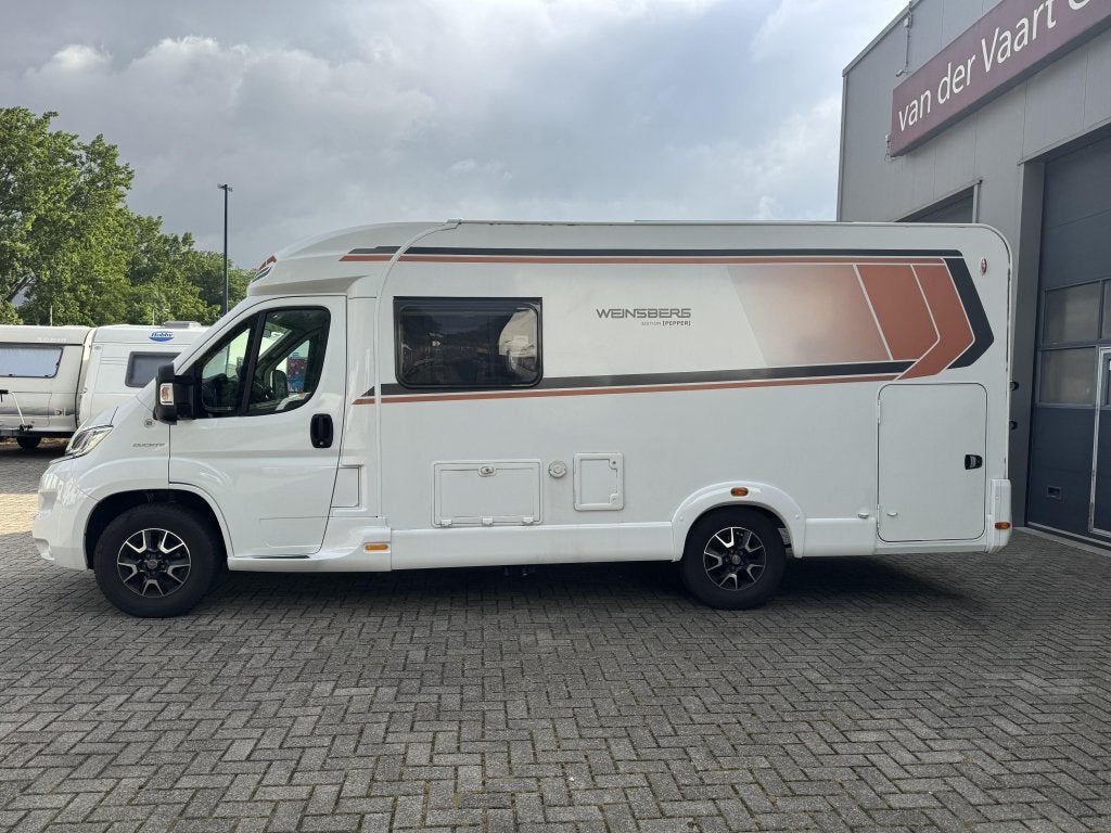 Weinsberg Pepper 600 MEG 1e Eigenaar, Caravans en Kamperen, Campers, Weinsberg, Reservewiel, Fiat, Tot en met 2