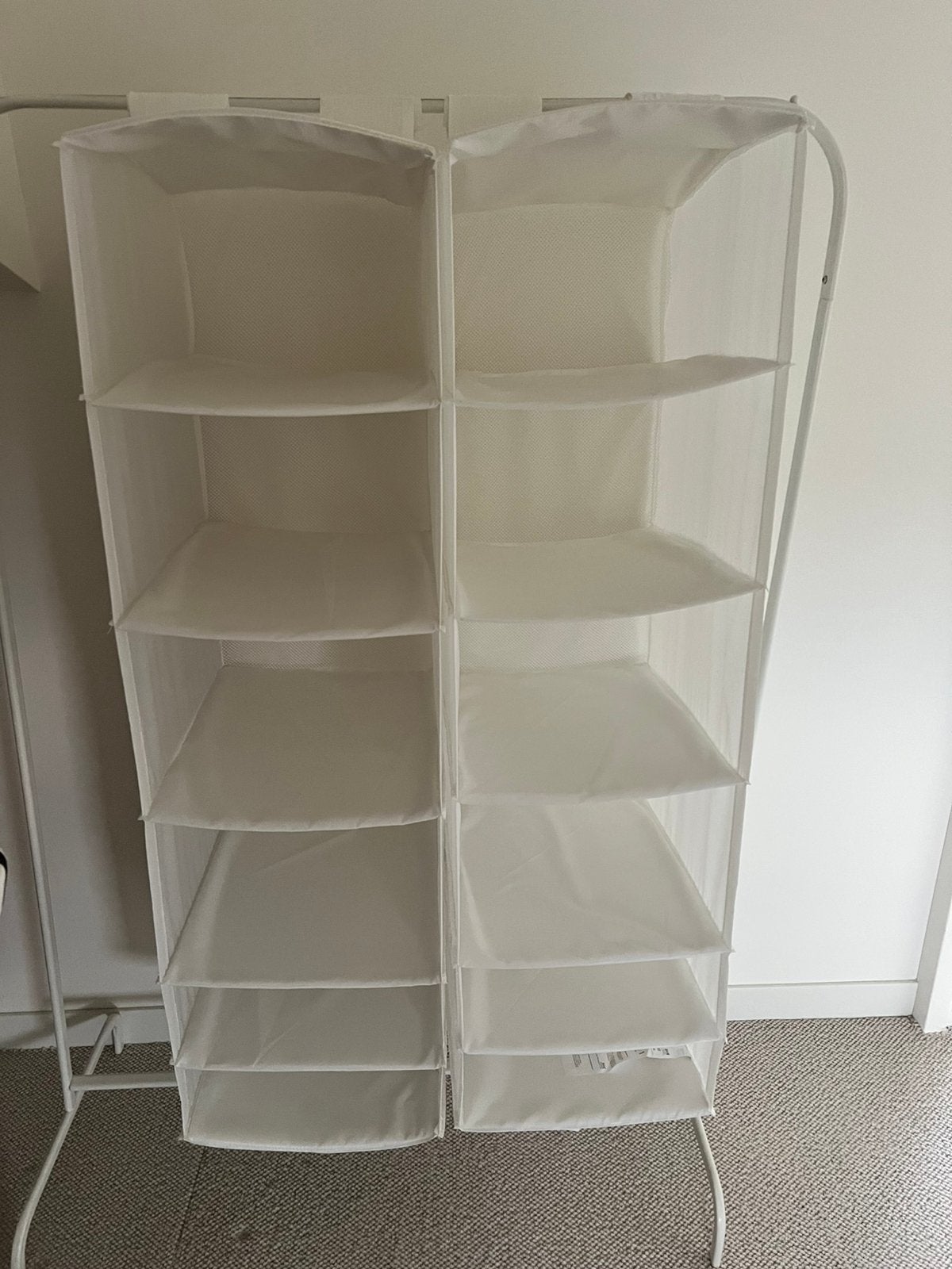 2x Skubb opberger met 6 vakken Ikea, Ophalen, Zo goed als nieuw