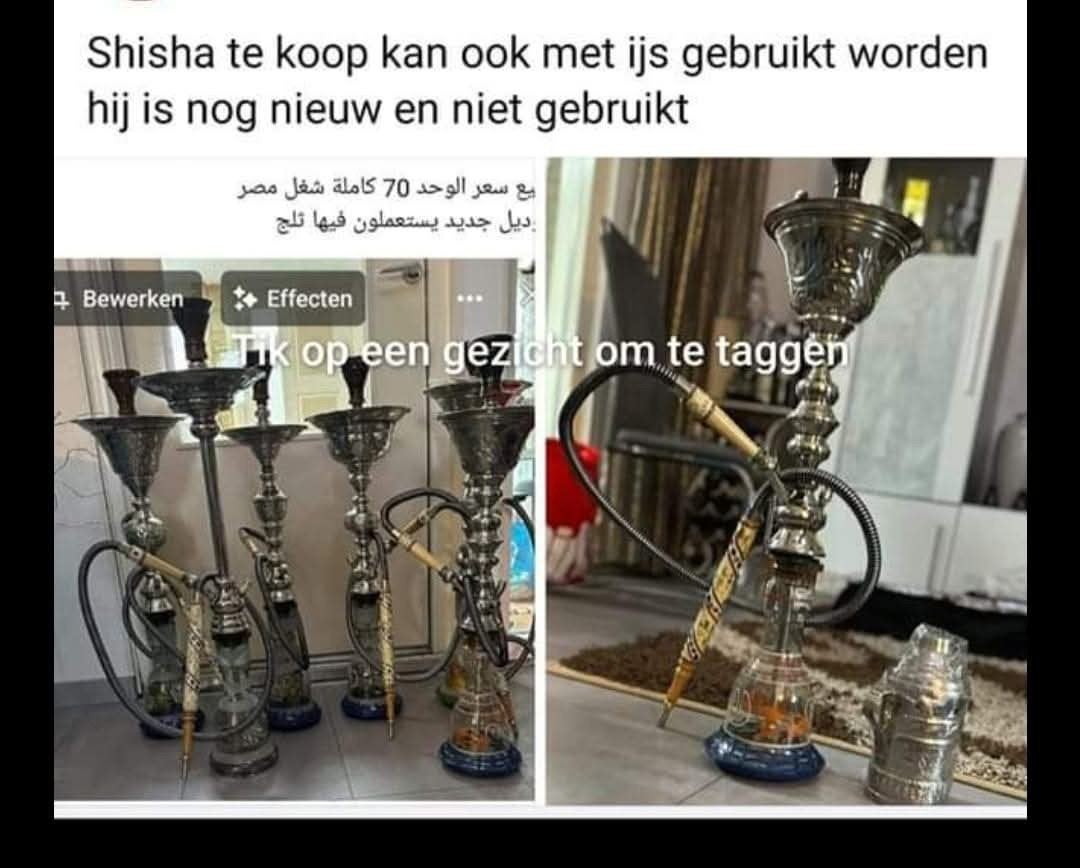 shisha te koop, Ophalen, Nieuw