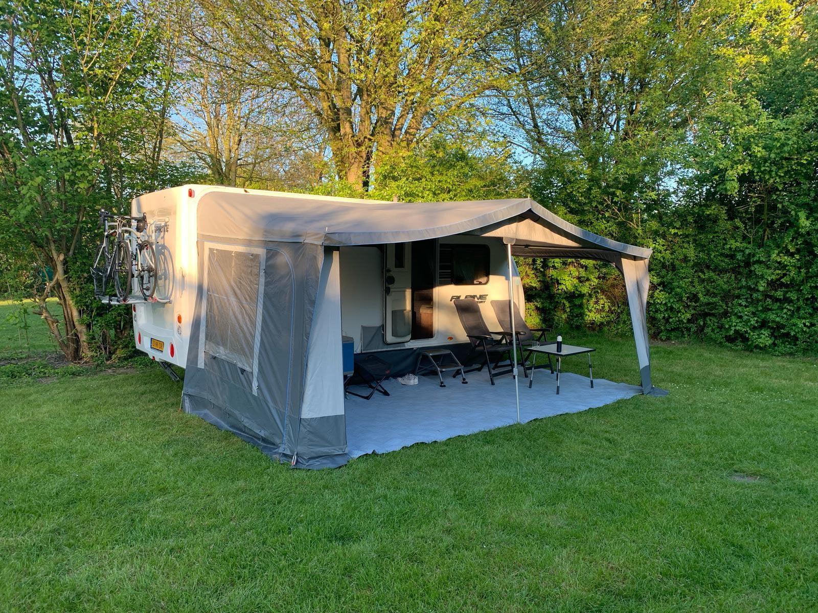 Brand Jewel caravan voortent, Ophalen, Gebruikt, Ten Cate All Season 200g/m2, Brand