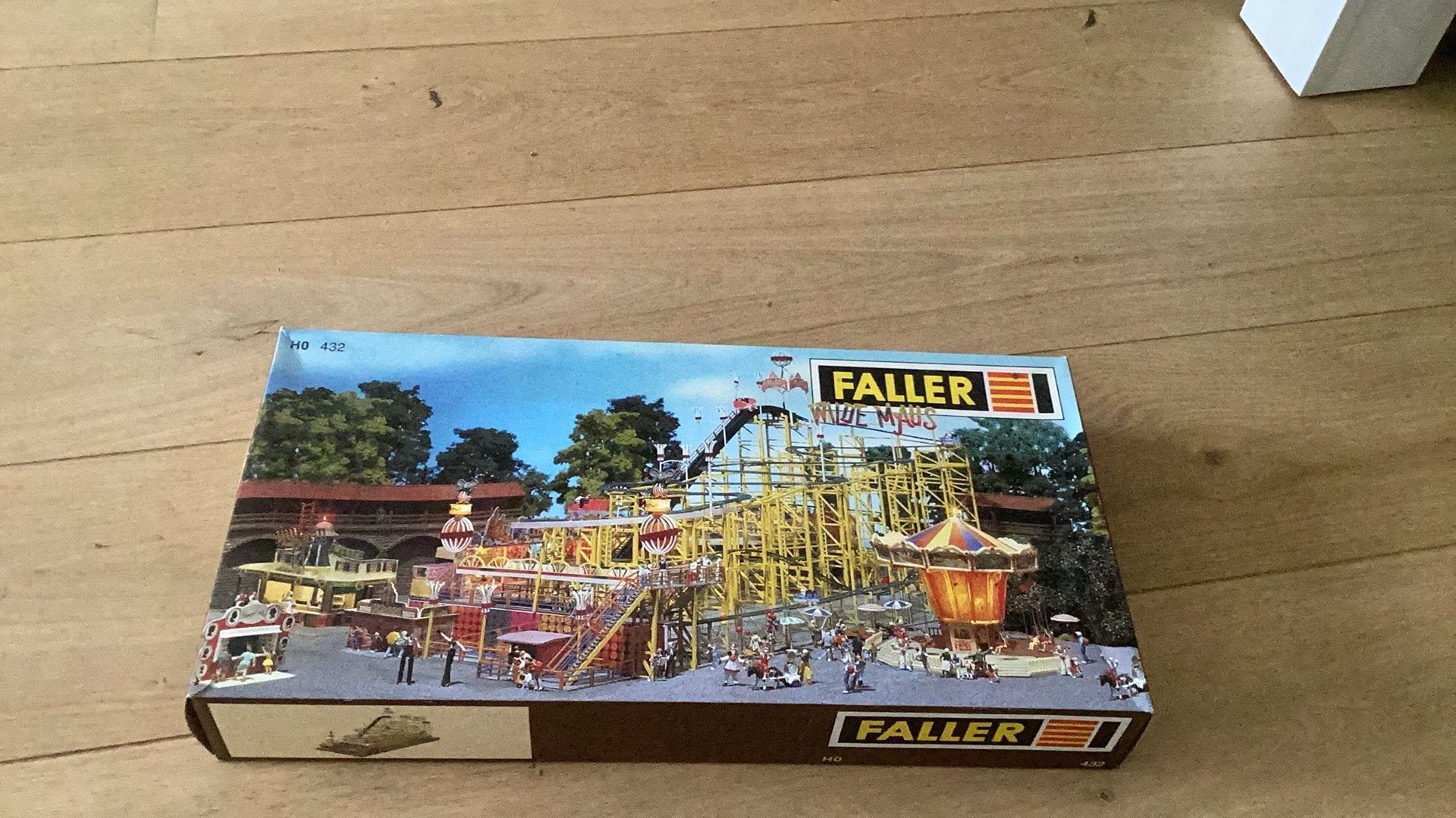 Faller bouwdoos achtbaan kermis nieuw in doos, Overige merken, 1:50 of kleiner, Auto, Nieuw