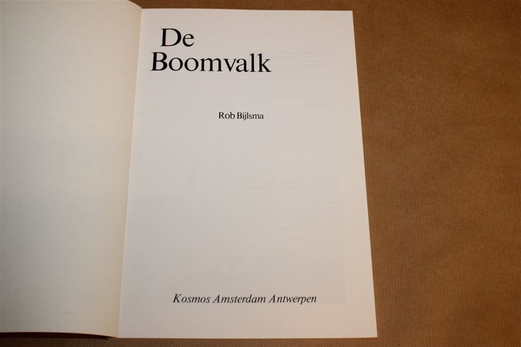 De Boomvalk — Bijlsma, Vogelmonografie Roofvogel, Boeken, Ophalen of Verzenden, Gelezen
