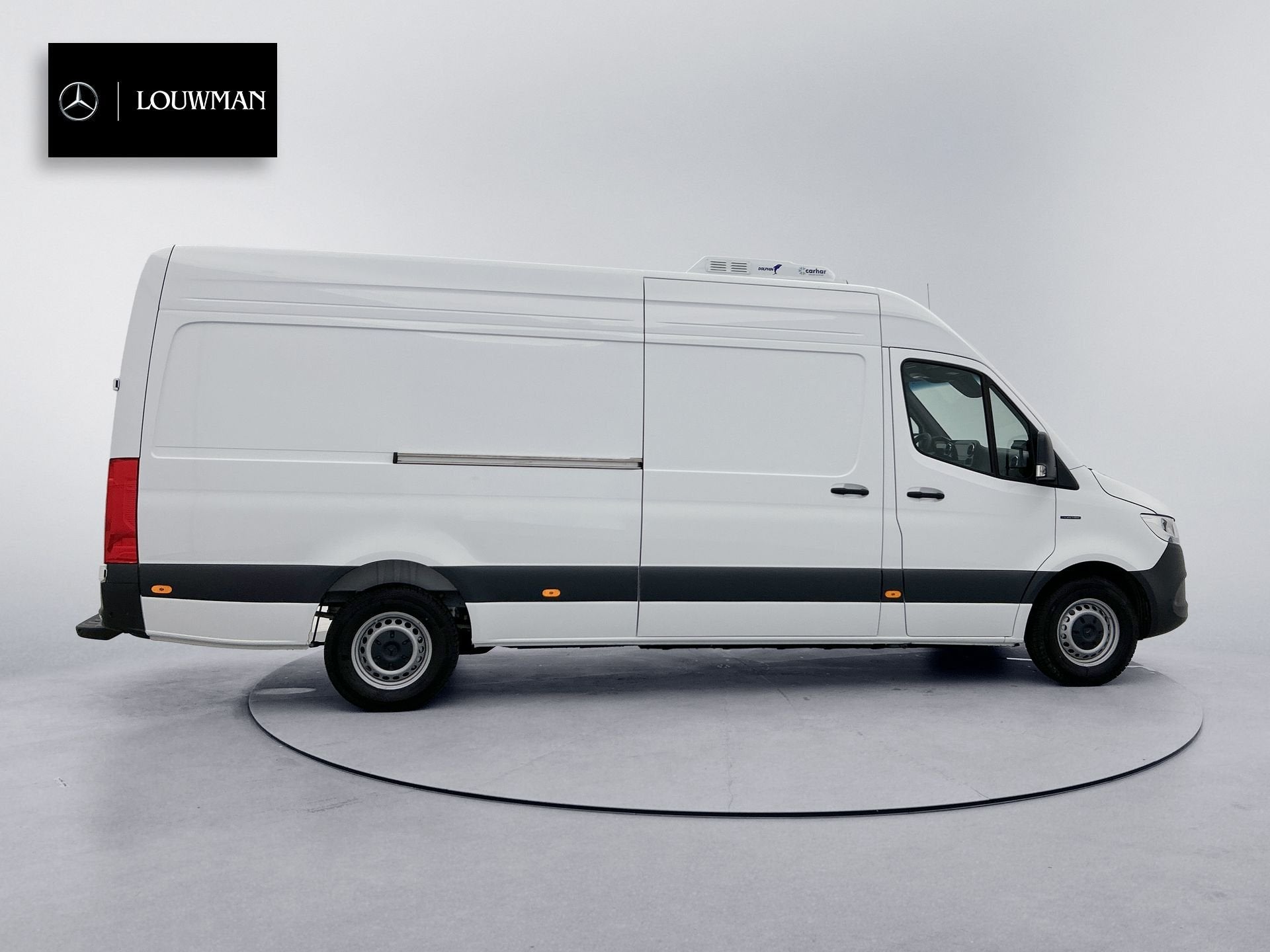 Mercedes-Benz eSprinter 0,99% RENTE - L3H2 420 113kwh RWD PR, Auto's, Automaat, Wit, Mercedes-Benz, 4 km/l
