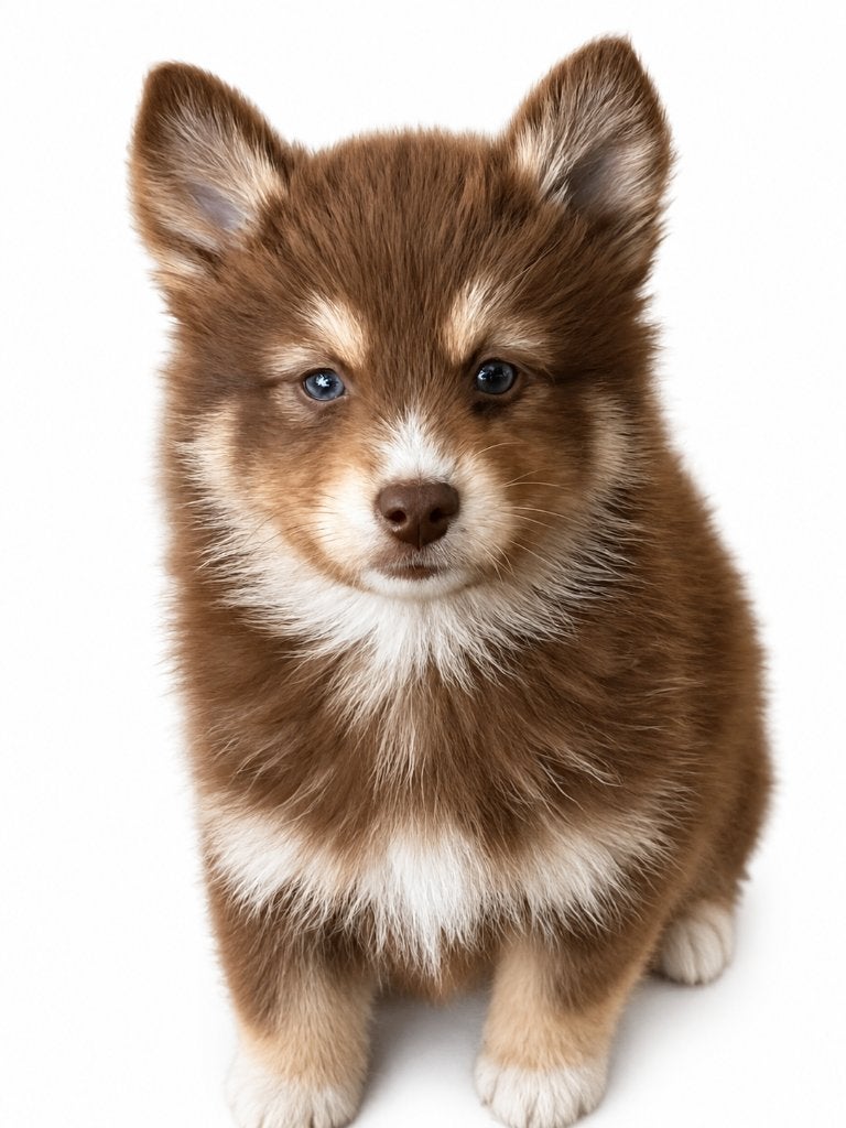 Pomsky pups -MOGEN VERHUIZEN, Parvo, 8 tot 15 weken, Poolhond, Meerdere