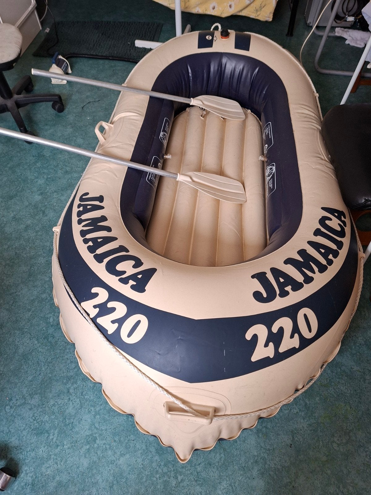 Opblaasbare rubber boot Jamica 220, Opblaasbaar, Drie personen of meer, Overige typen, Nieuw