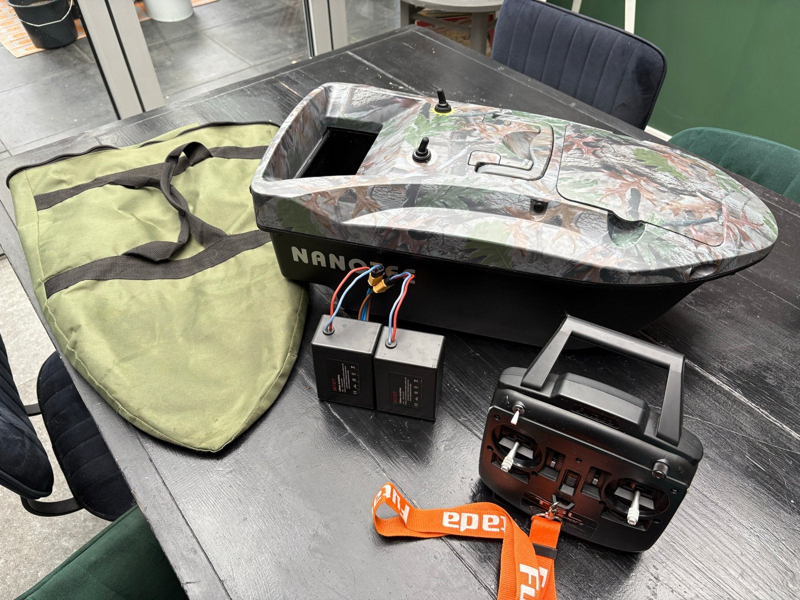 Fishfun Nanotec GT Karper Voerboot, Ophalen of Verzenden, Zo goed als nieuw, Overige typen