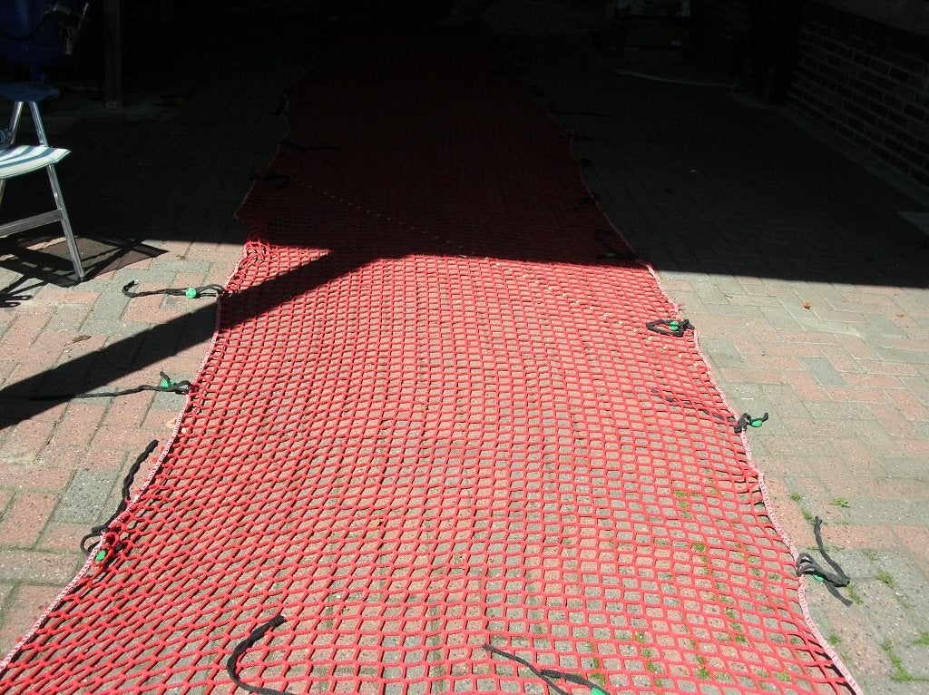 STEIGER - NETTEN  2 STUKS, Ophalen, Zo goed als nieuw, Overige typen, 2 tot 5 meter