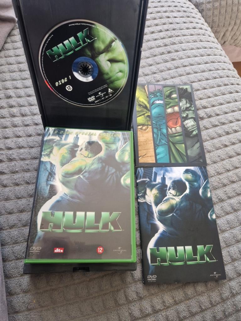 Hulk dvd retro, 1 speler, Verzenden, Zo goed als nieuw, Vanaf 18 jaar