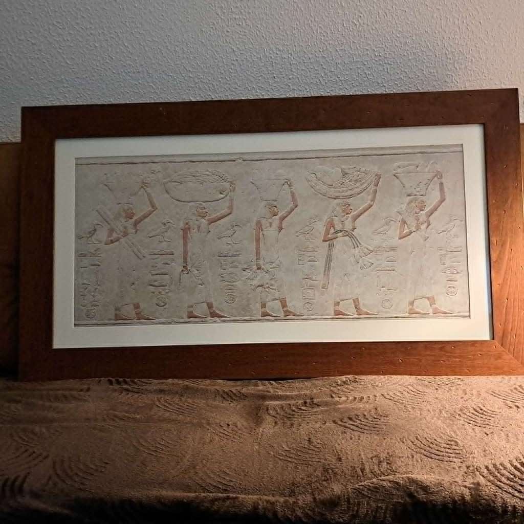 wanddecoratie, Ophalen, Achter glas, Zo goed als nieuw, Overige stijlen