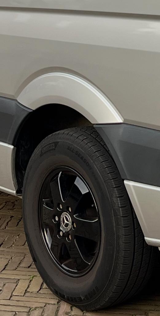 16inch lichtmetalen velgen Mercedes Sprinter, Auto diversen, Overige Auto diversen, Ophalen