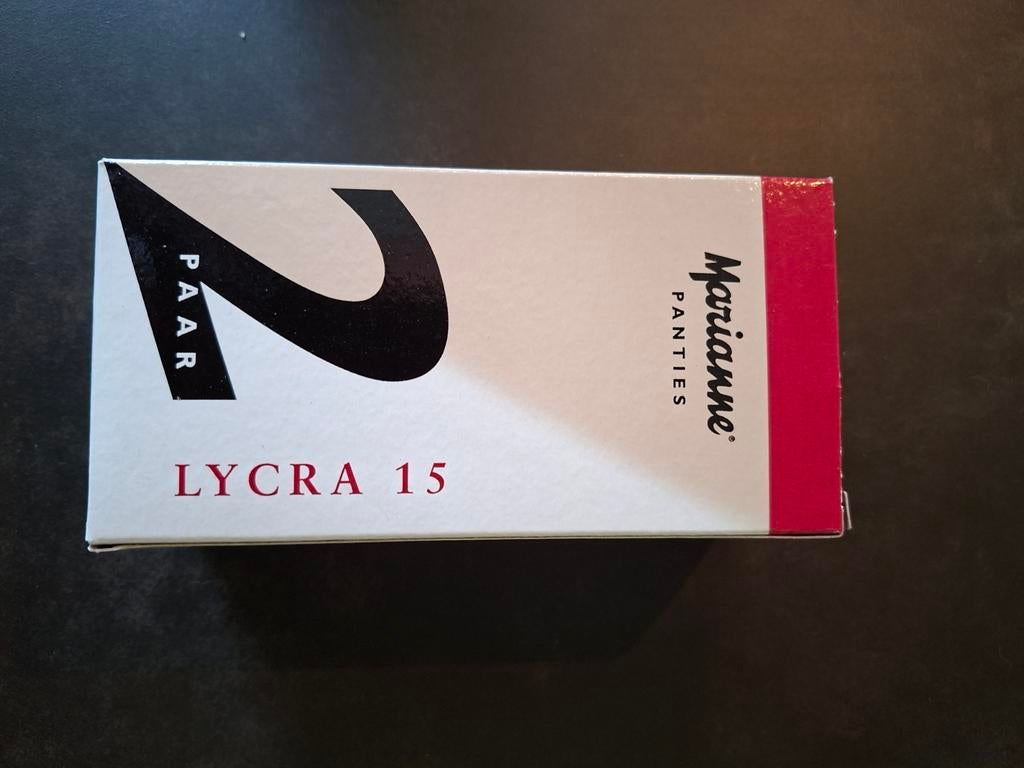 Marianne Panty's Lycra 15 Antraciet XXL (2 paar), Nieuw, Overige maten, Ophalen of Verzenden, Grijs