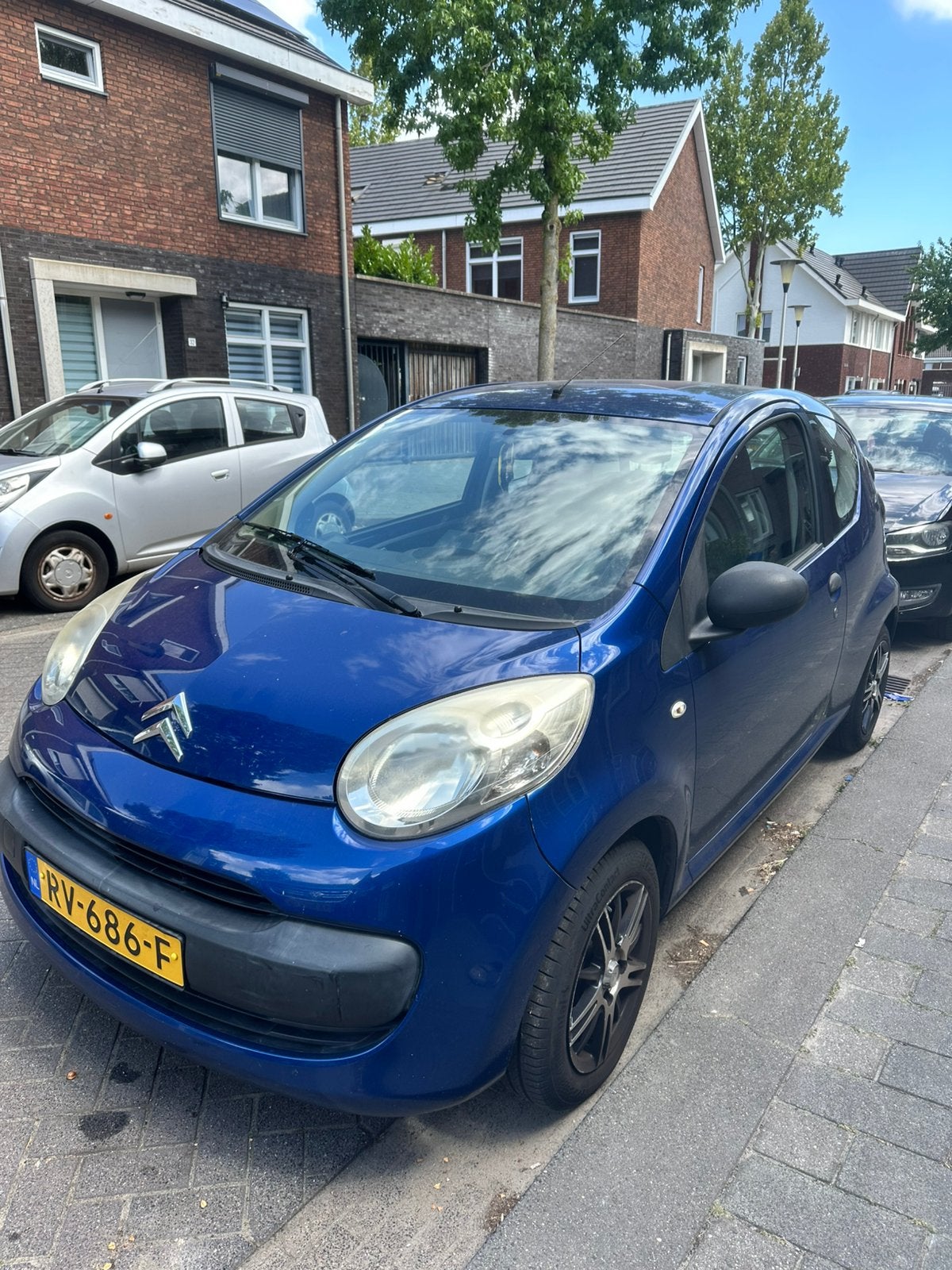 Citroën C1 1.0 3-DRS 2008 Blauw, Voorwielaandrijving, C1, 68 pk, Handgeschakeld