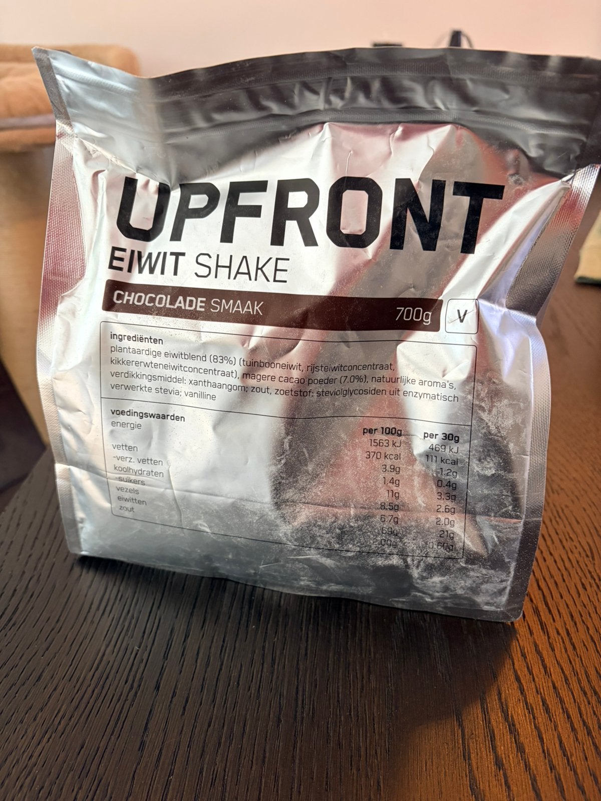 Upfront vegan eiwit shake, Ophalen of Verzenden, Zo goed als nieuw, Overige typen
