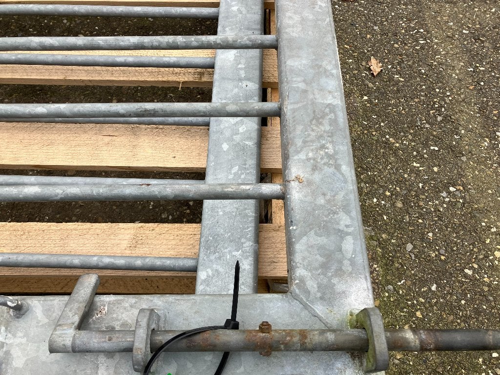 Hek stalen poort gegalvaniseerd ( 355 ), Ophalen, Gebruikt, Nb, Nb