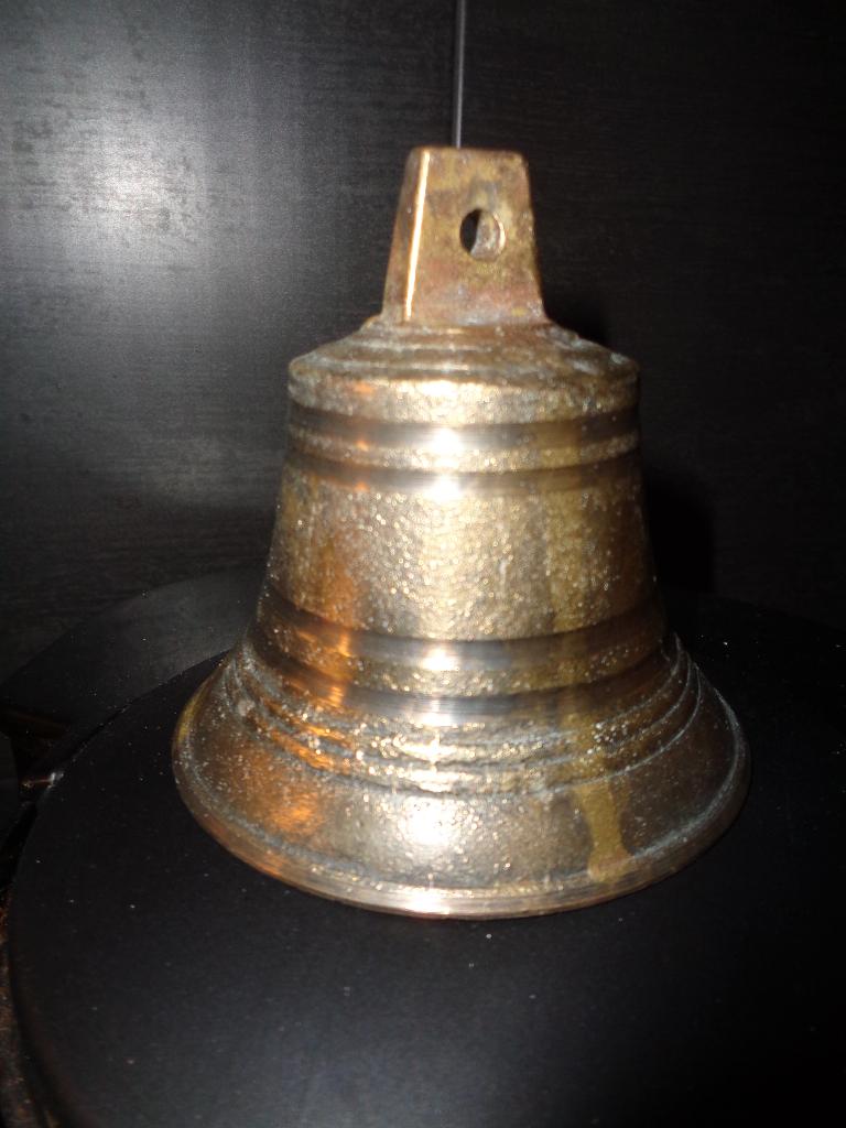 bronzen bel, Antiek en Kunst, Ophalen of Verzenden, Brons