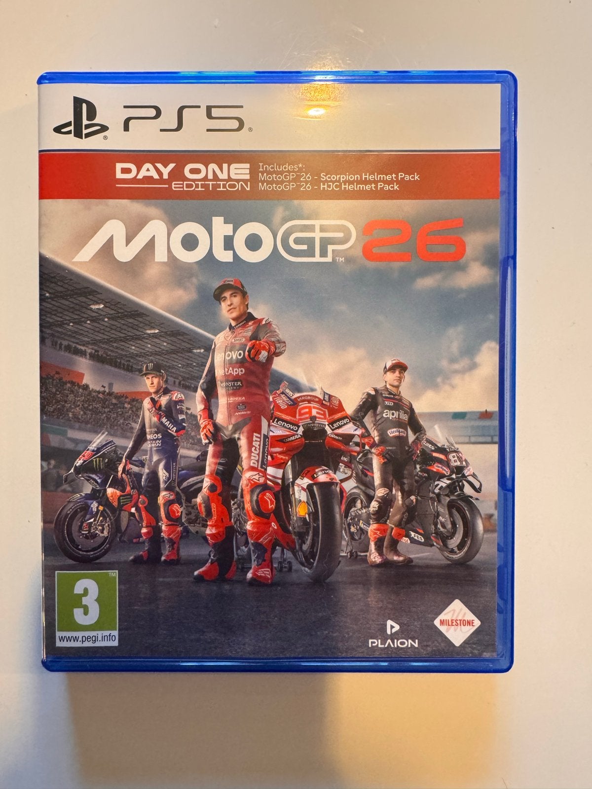 MotoGP 26 PS5 - Day One Edition (Nieuwstaat), Online, 1 speler, Racen en Vliegen, Ophalen of Verzenden