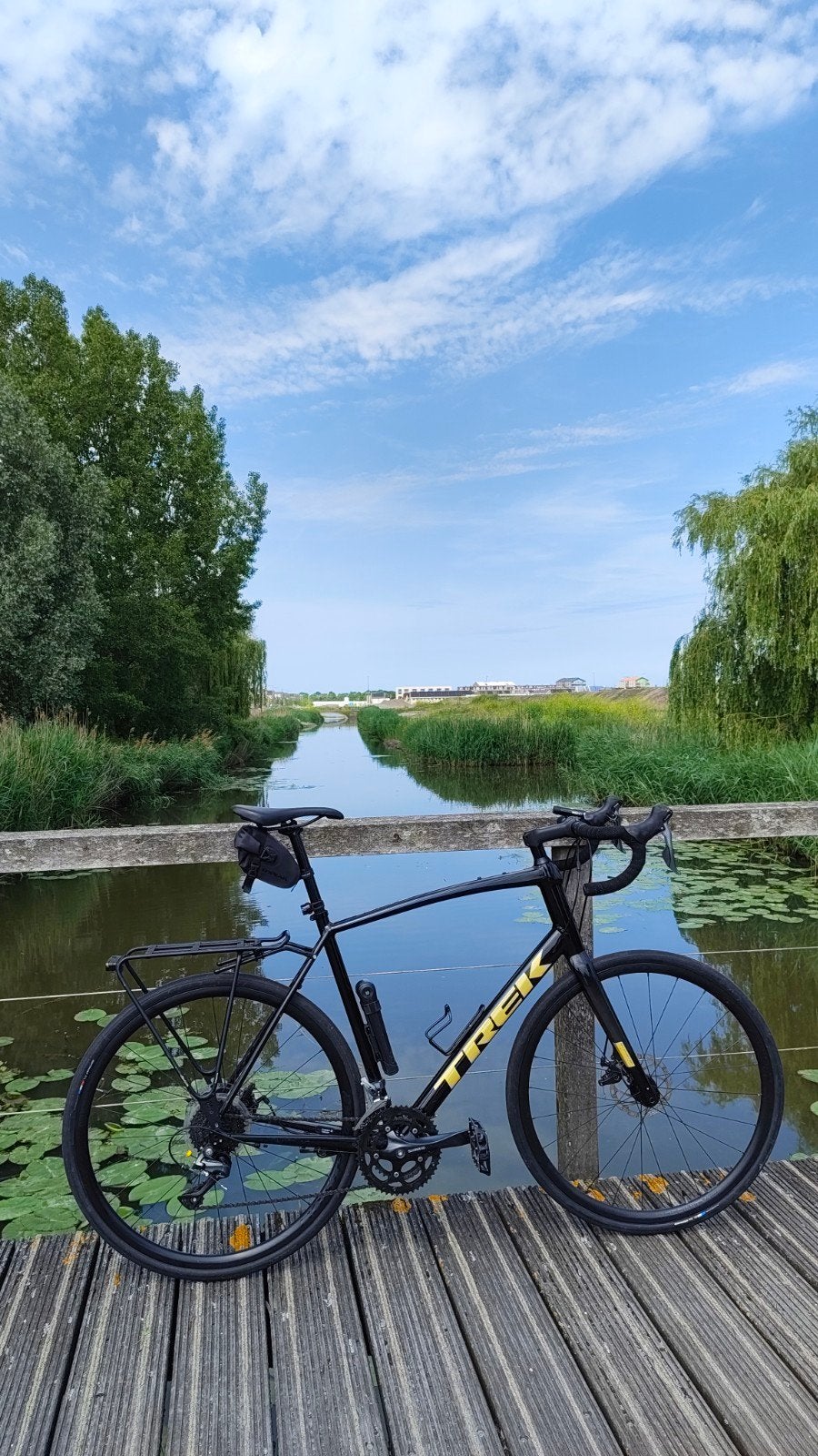 Trek Domane AL 2 Disc racefiets - 61cm, Fietsen en Brommers, Fietsen | Racefietsen, 28 inch, Heren, Aluminium, Zo goed als nieuw