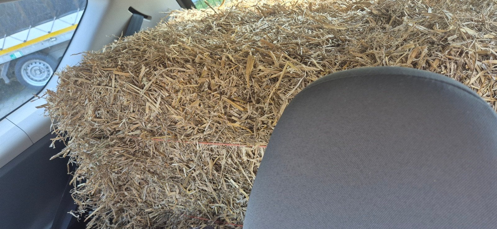 Stro gratis 2 balen, Ophalen of Verzenden, 20 m² of meer