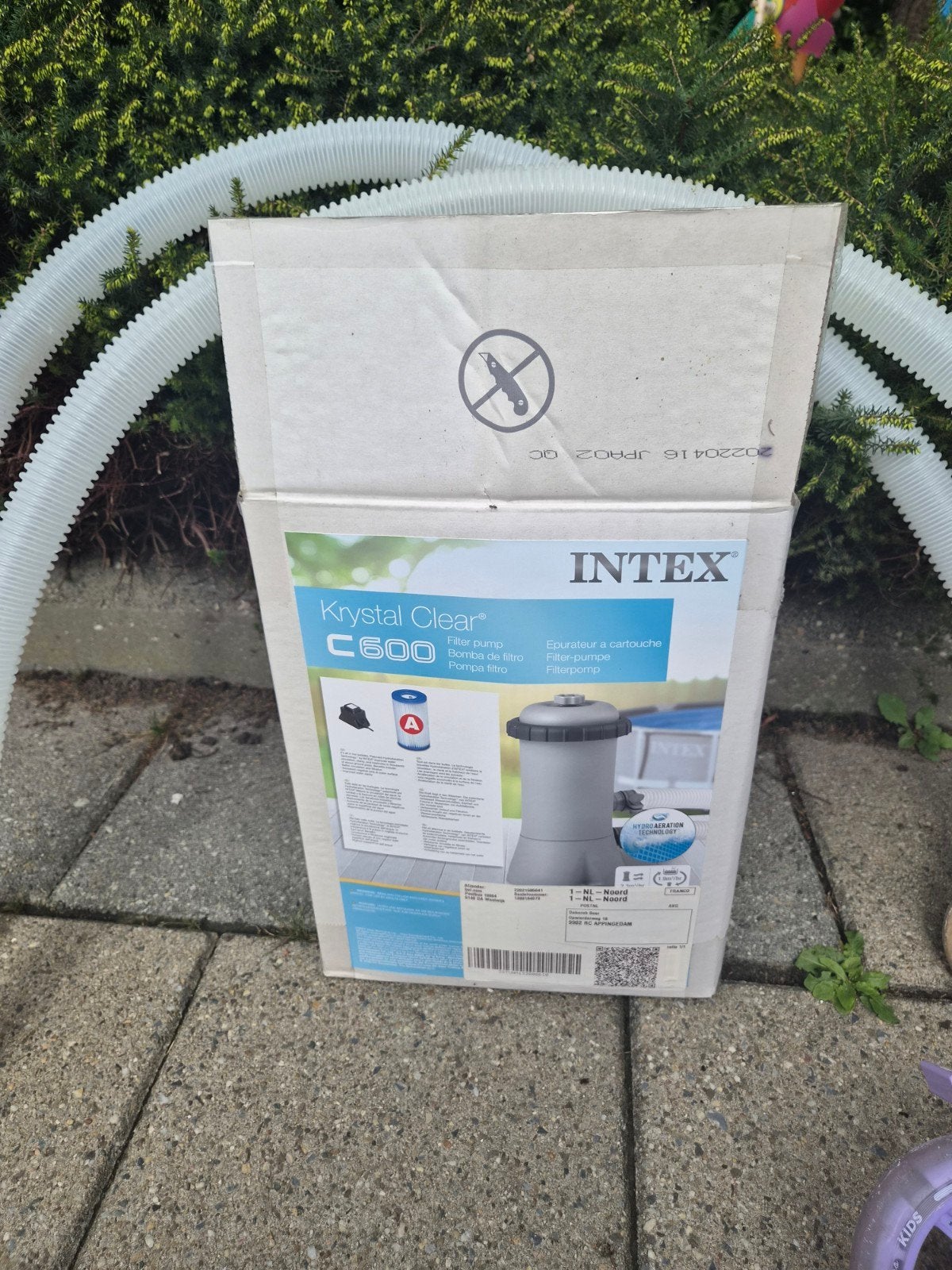 Intex Krystal Clear C600 filterpomp zwembad nieuw in doos, Tuin en Terras, Ophalen, Nieuw, Zwembadpomp