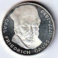 5  mark  1977  J  Duitsland. km. 145  unc, Ophalen of Verzenden, Duitsland, Losse munt, Zilver