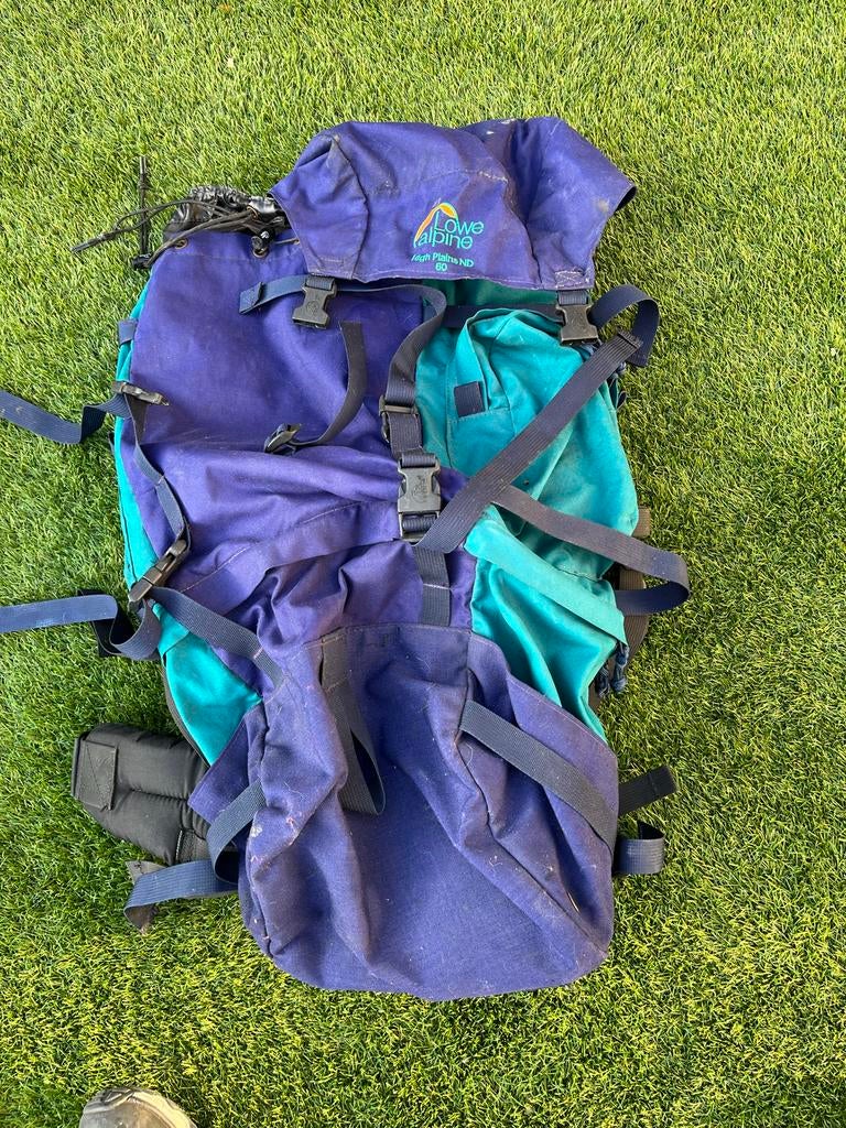 Lowe Alpine Grote Rugzak 60 Liter - Gebruikt, Overige merken, Gebruikt, Ophalen of Verzenden, Trekking