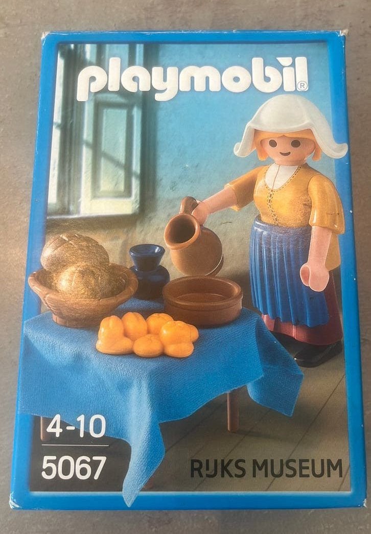 Playmobil melkmeisje (Rijksmuseum), Ophalen, Complete set, Zo goed als nieuw, Figuren