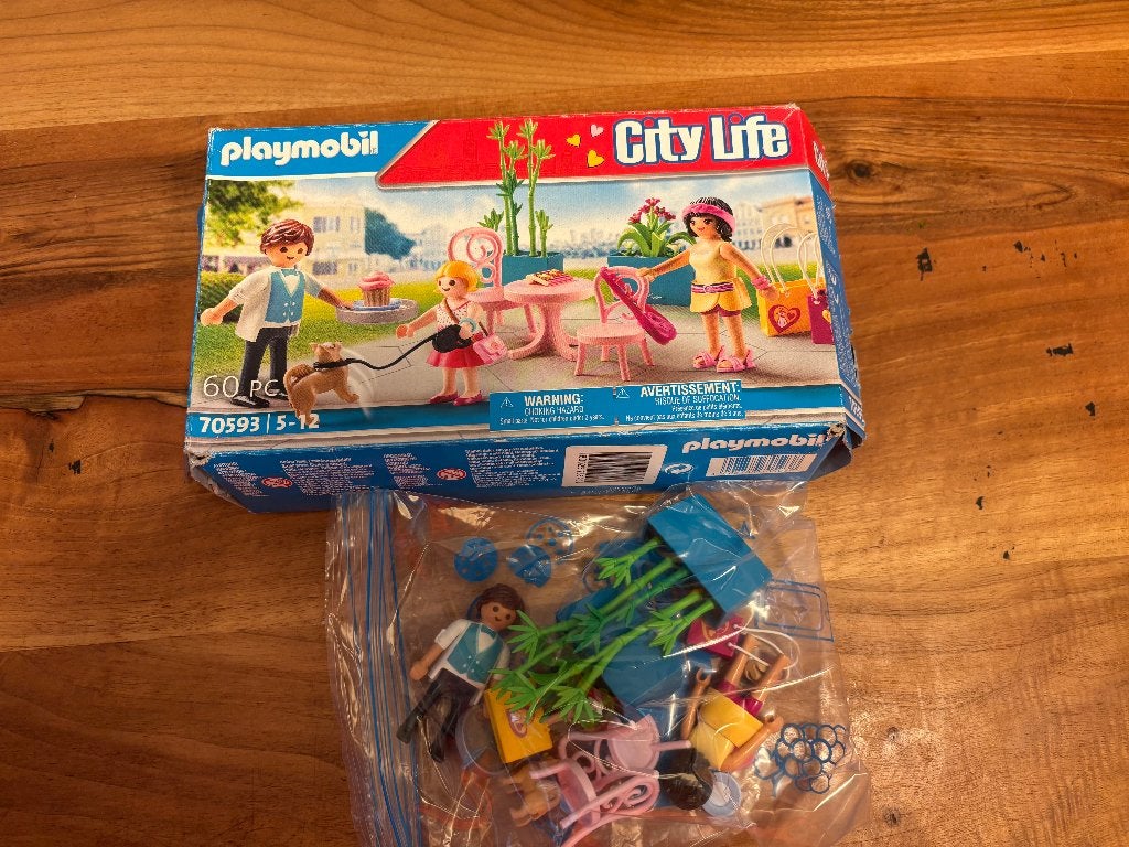 playmobil set 70593, Complete set, Ophalen of Verzenden, Zo goed als nieuw, City life