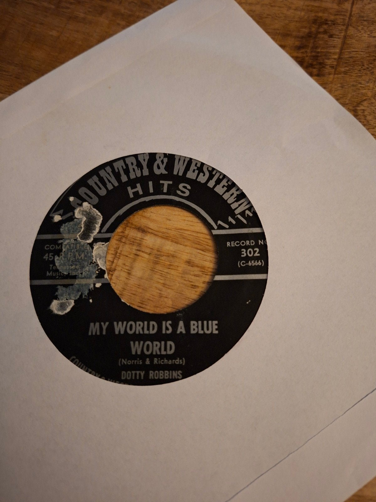 Dotty robbins  / my world is a blue, Ophalen of Verzenden, Zo goed als nieuw, Country en Western