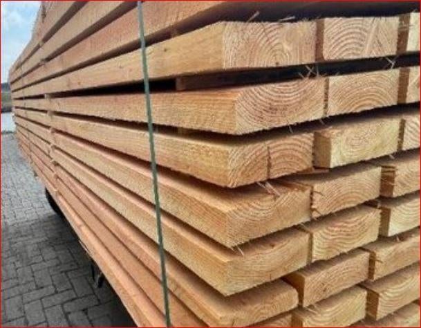 Douglas balken fijbezaagd ,60x160mm ,langte 600cm, Nieuw, 50 mm of meer, Balk, Ophalen